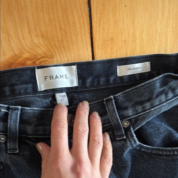 Frame Bubble Jeans Dorado size 27 - Picture 2 of 3